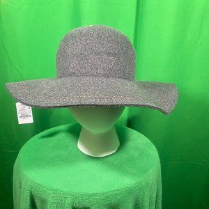 Heather Grey 2T To 5T Children’s Girls Wide Brim Hat